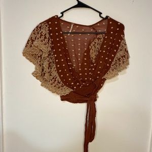 Free People tie top